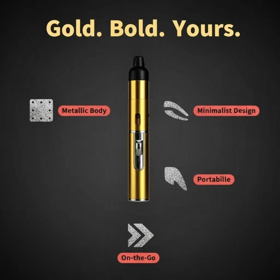 Mother's Day activities! Torch Lighter, All-in-One Tube Built-in DetachableRefillable Butane Torch Handheld Lighter,GiftBox.(No butane included)