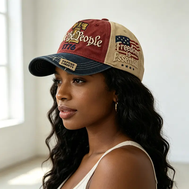 🎉 2026 Hot Sale! 🔥 GYNLEUX 250th Anniversary Baseball Cap – Embroidered Liberty Bell & American Flag 🇺🇸