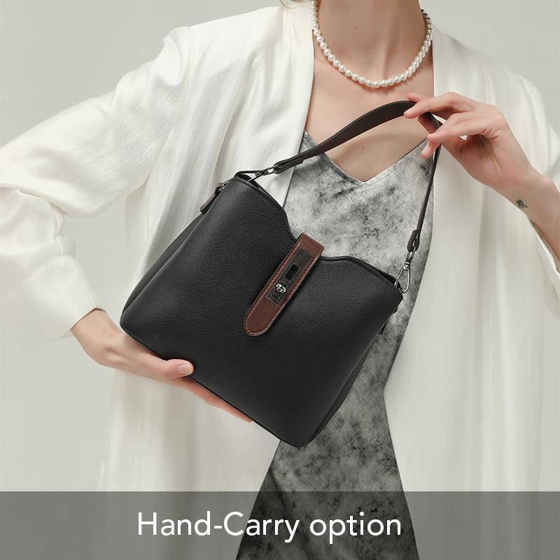 2025 New Designer Three Straps Bucket Bag for Women