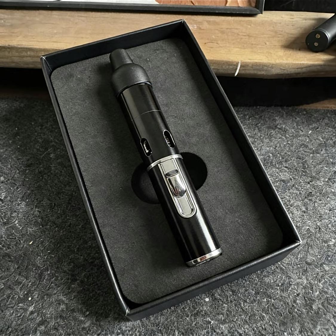Mother's Day activities! Torch Lighter, All-in-One Tube Built-in DetachableRefillable Butane Torch Handheld Lighter,GiftBox.(No butane included)