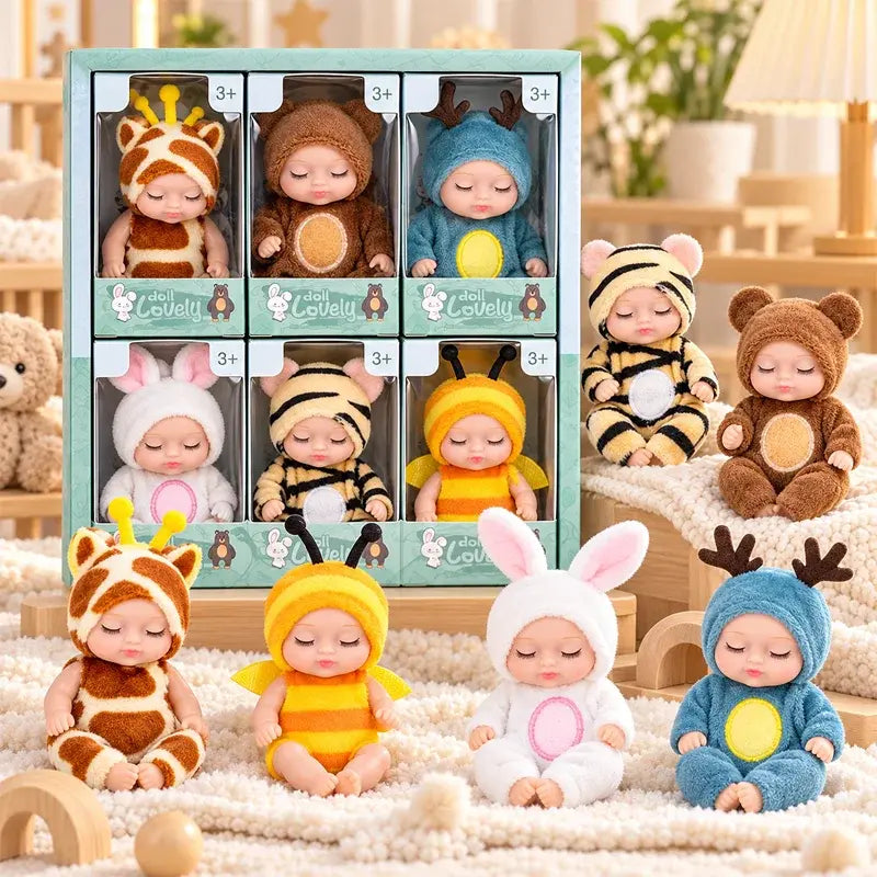 🧸Mini Reborn Baby Dolls Lifelike Realistic Baby Dolls👼🎁