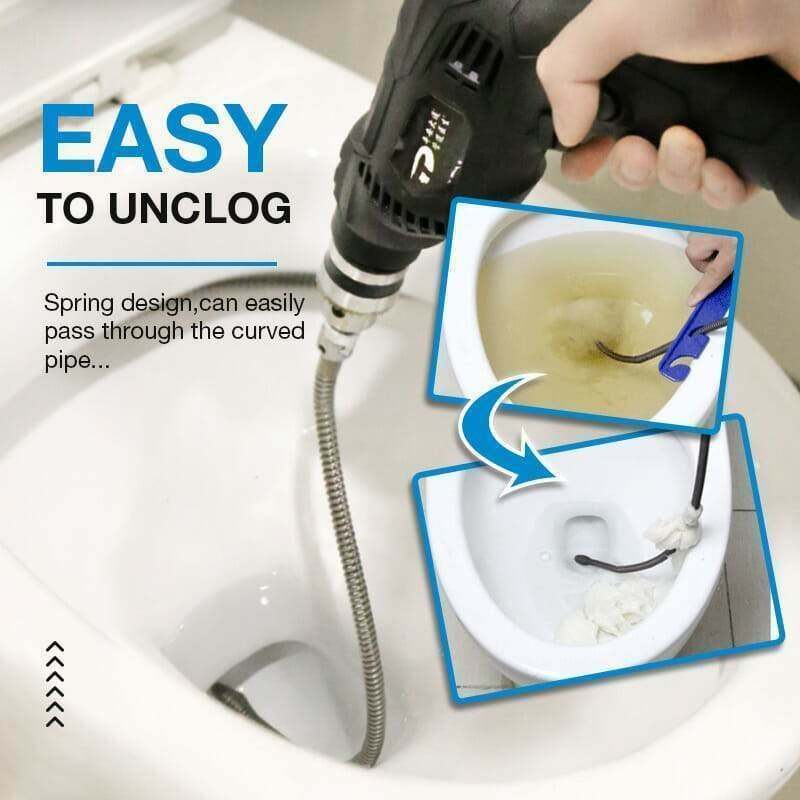  🎉 Electric Spring for Drain Cleaner – Powerful, Flexible & Lightweight 🪠📦