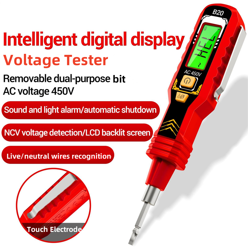 🔥 2025 Hot Sale🔥Non-Contact Voltage Tester with LCD Display