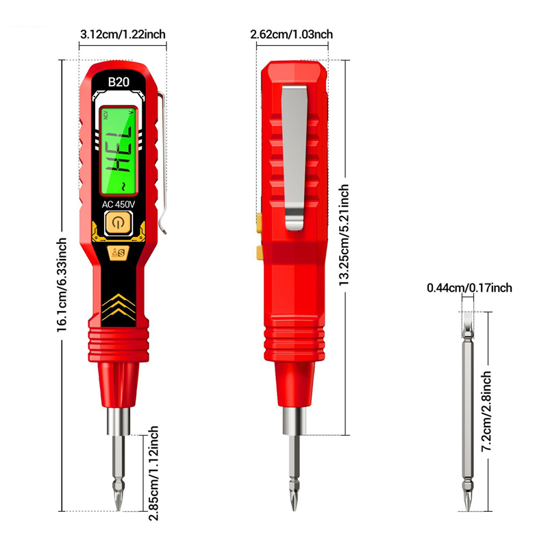 🔥 2025 Hot Sale🔥Non-Contact Voltage Tester with LCD Display