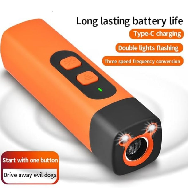 🔥Hot Sale🔥Portable Rechargeable Ultrasonic Dog Deterrent
