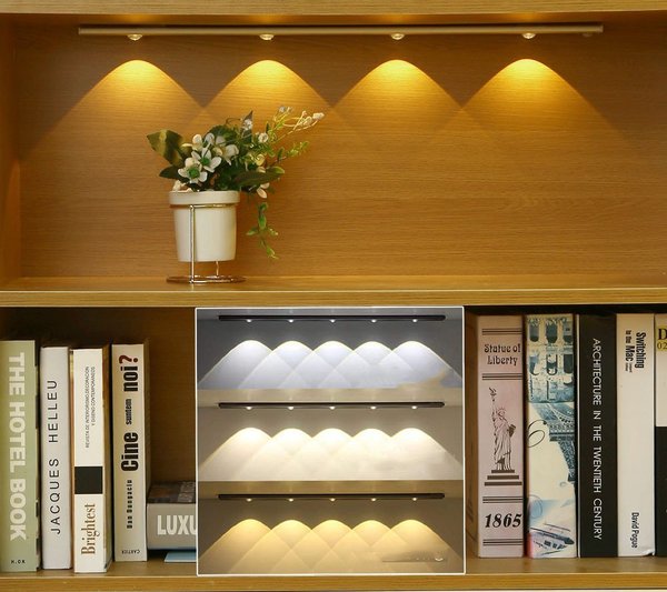 💡No Wiring Needed! Stick-On Motion Light for Dark Cabinets & Stairs