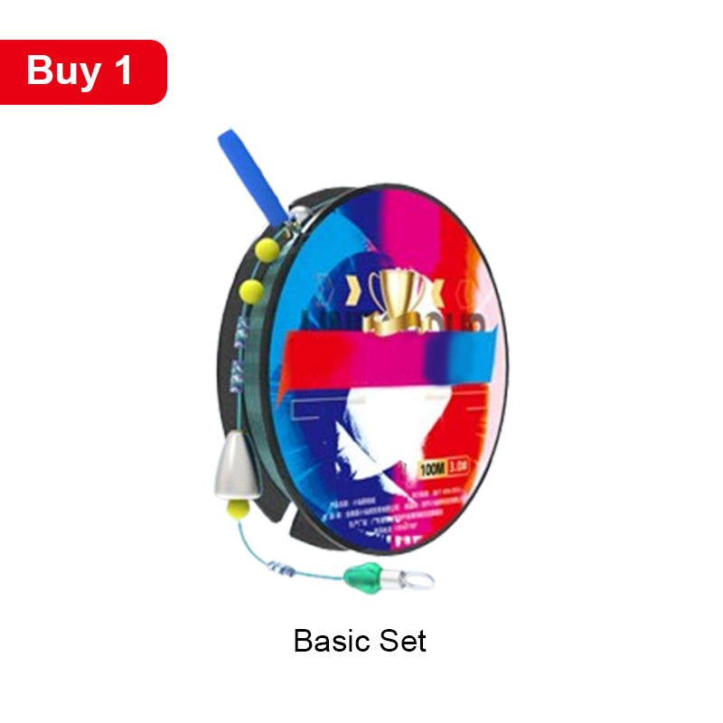🥳2026 HOT SALE🥳💞50K+ SOLD!🧵⚡ Automatic Fishing Line Set – Pre‑rigged, just cast & catch. Includes luminous float & accessory compartment. Perfect for beginners & seasoned anglers. 🎣🛡️