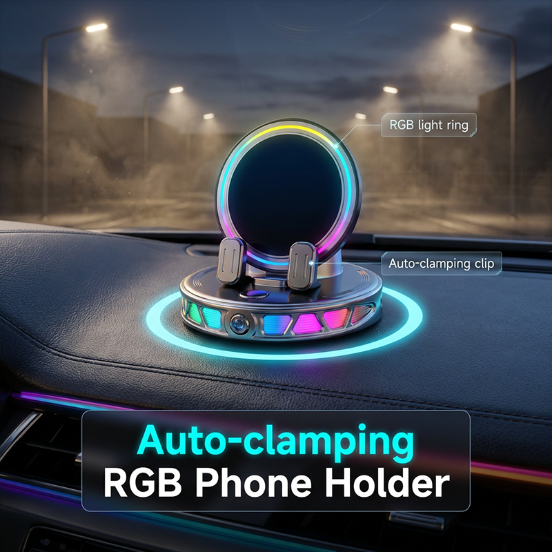 RGB Car Phone Mount
