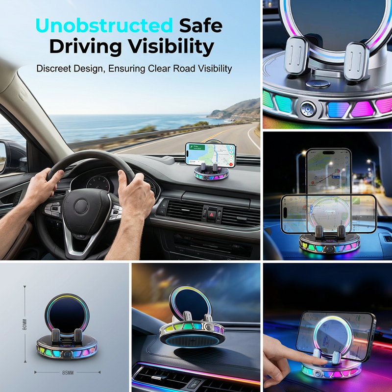 RGB Car Phone Mount