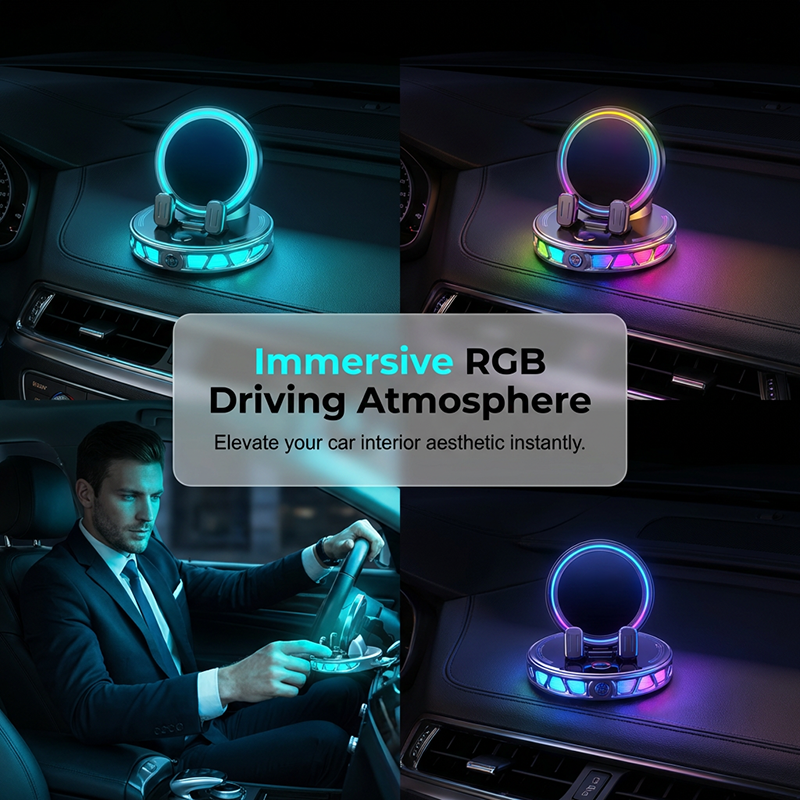 RGB Car Phone Mount