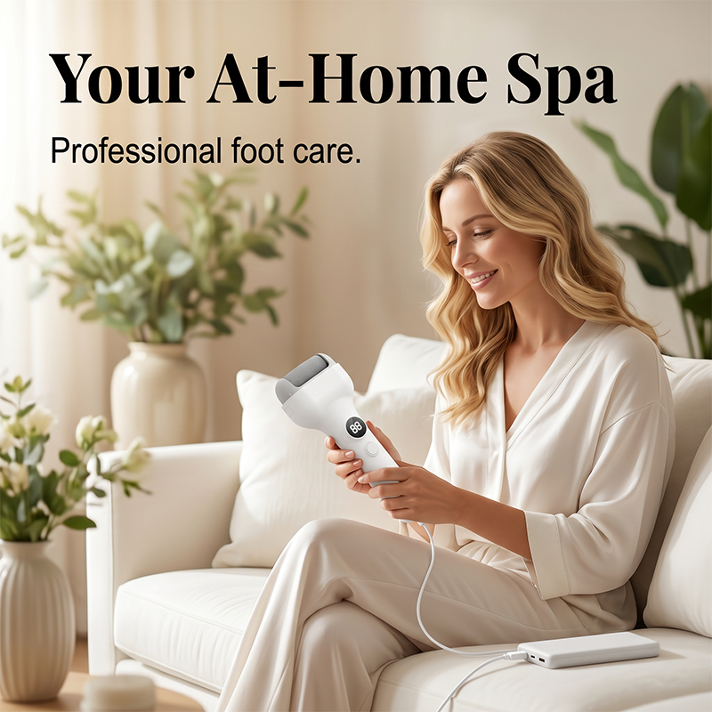 🥳2026 HOT SALE🥳💞50K+ SOLD!🦶🧠Smart Electric Pedicure Tool – Pressure sensor auto‑stops if too firm. Removes calluses gently, protects delicate skin. A safe home pedicure! 🛡️✨