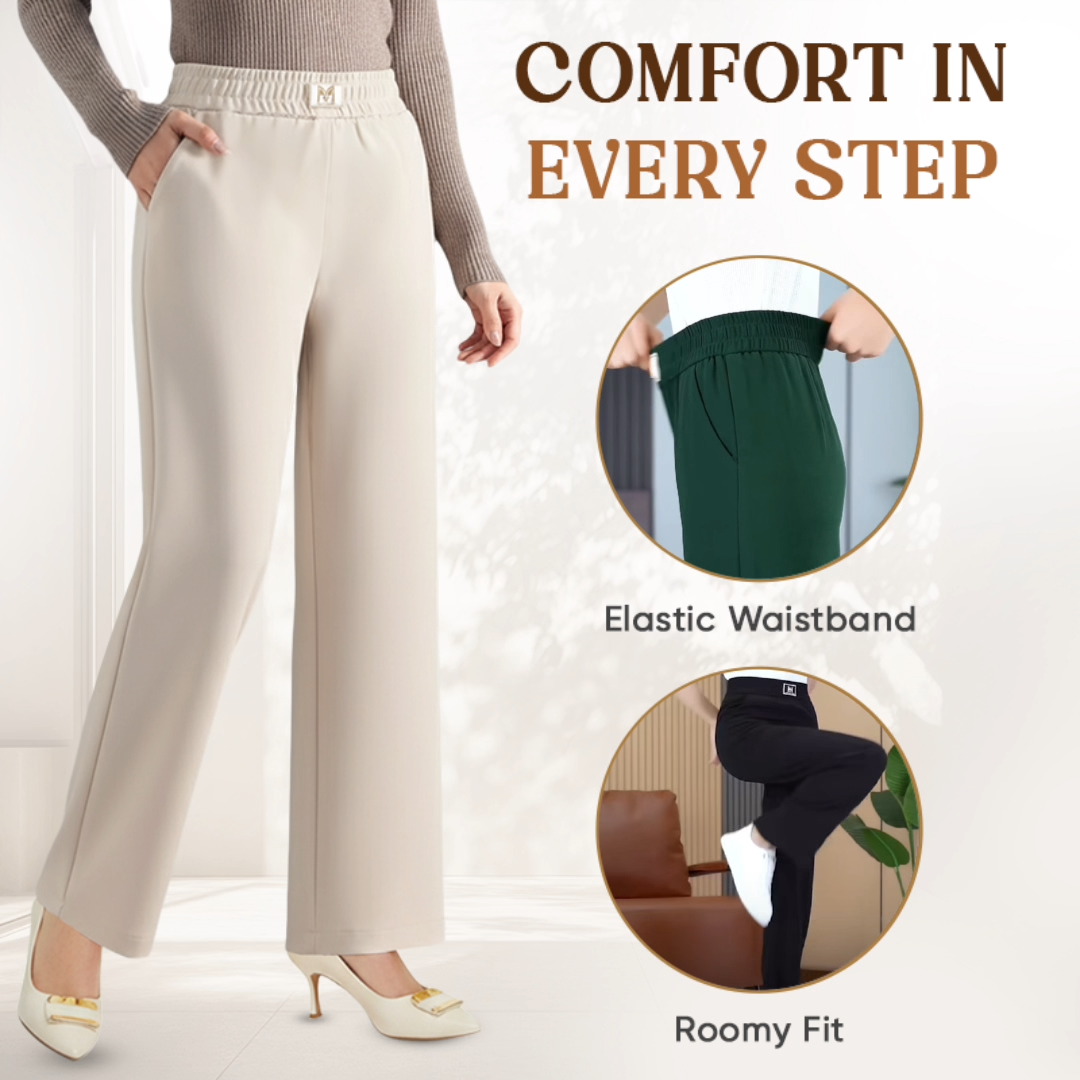 Perfect Drape High Rise Pull-On Stretch Pants
