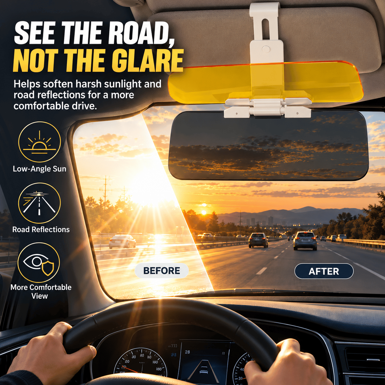  Car Visor Extender