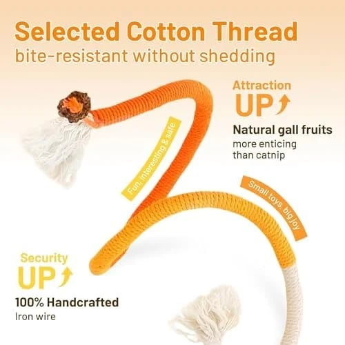 🔥🐱3 PCS Cat Toys Chew Ropes