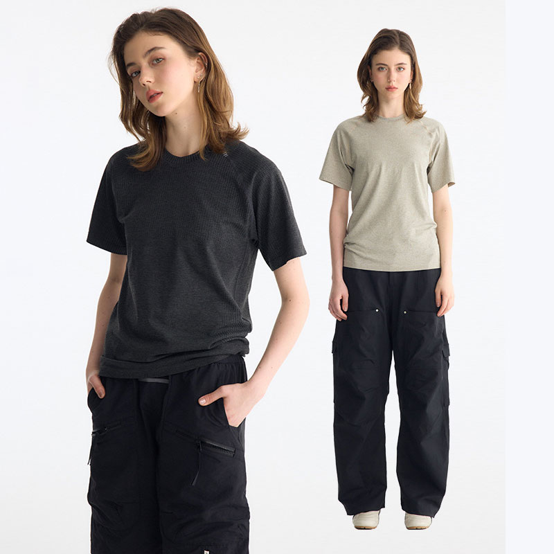 Sports fitness tight short-sleeved quick-drying antibacterial moisture-absorbing short-sleeved T-shirt for men and women