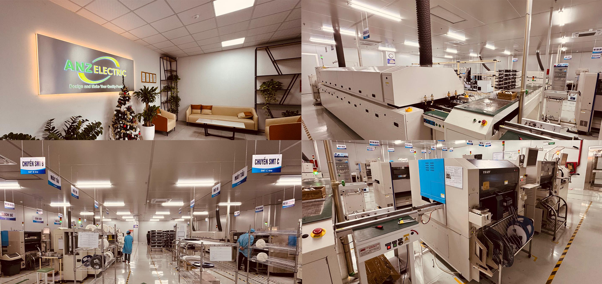 ANZ ELECTRIC's Vietnam Factory Images