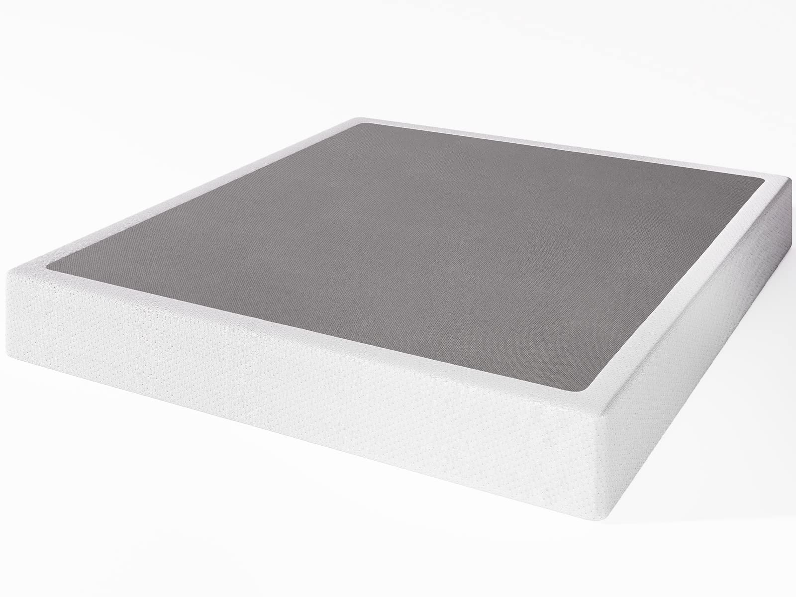 ULIESC 7 Inch Full Size Box Spring, Full Box Spring Only, Metal Box Spring Full with Fabric Cover, Sturdy Mattress Foundation, Noise Free, Non-Slip, Easy Assembly