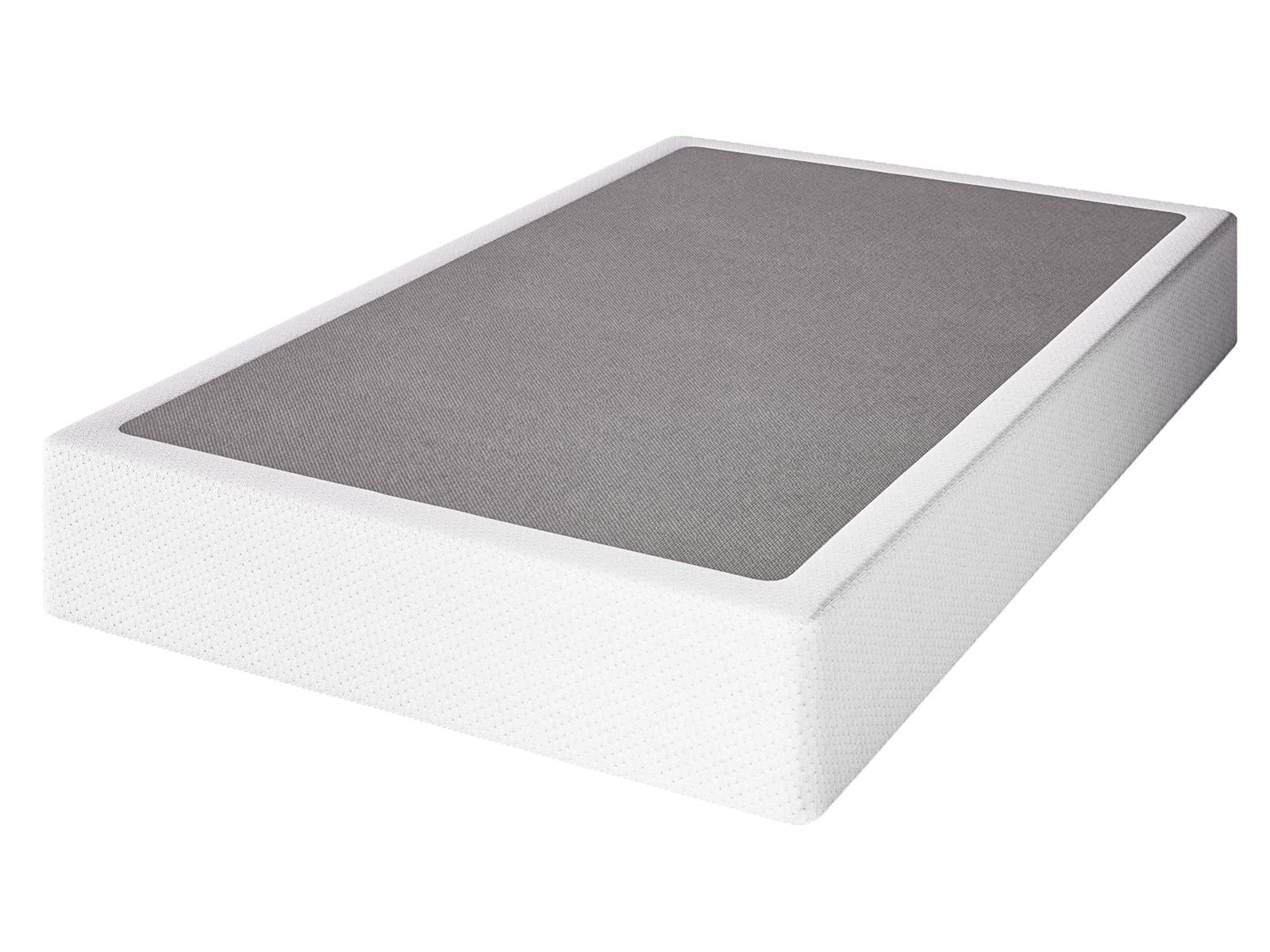 ULIESC 7 Inch Twin Box Spring, Twin Size Box Spring Only, Metal Box Spring Twin with Fabric Cover, Sturdy Mattress Foundation, Noise Free, Non-Slip, Easy Assembly