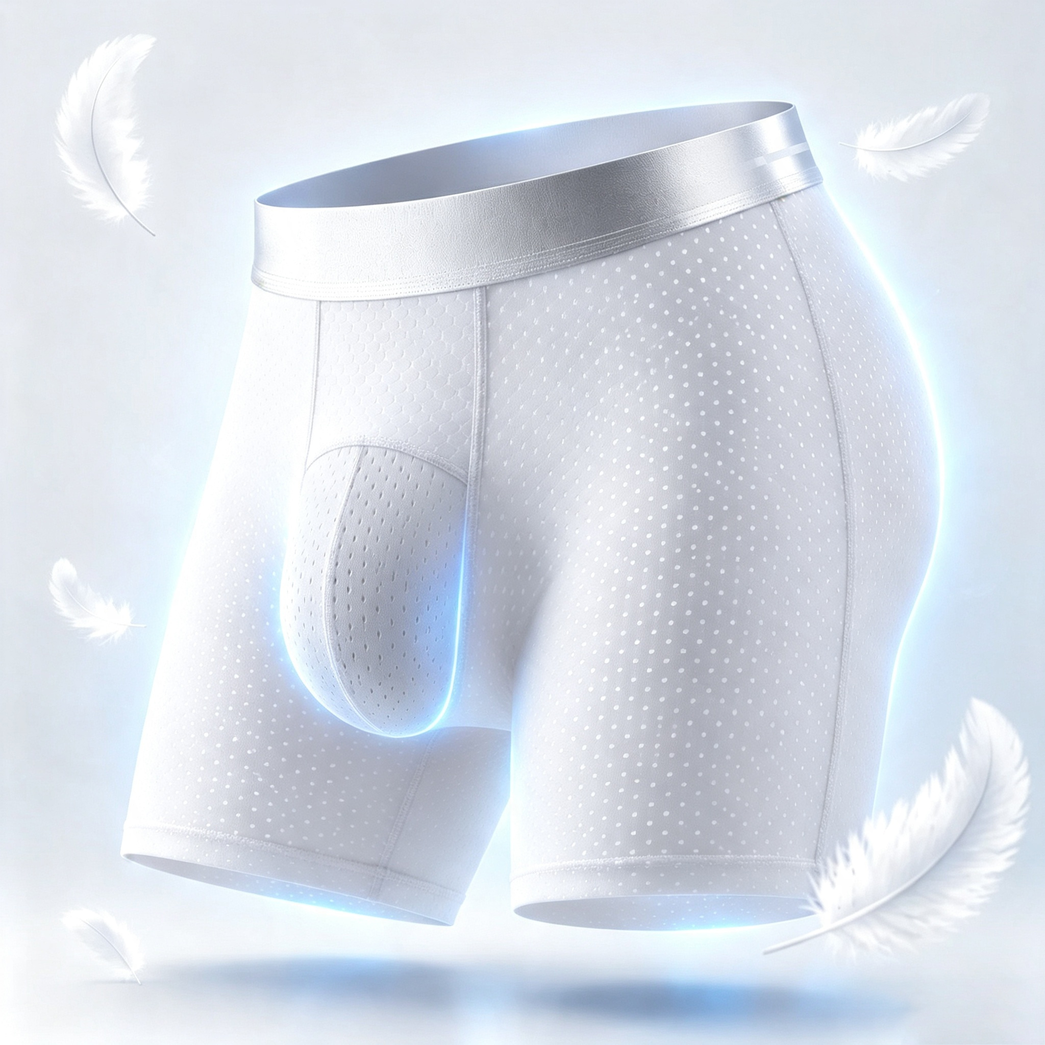 2026-OS KIÁRUSÍTÁS AirFlex™ Prémium Szivárgásmentes IceSilk Mesh Férfi Boxer Alsó