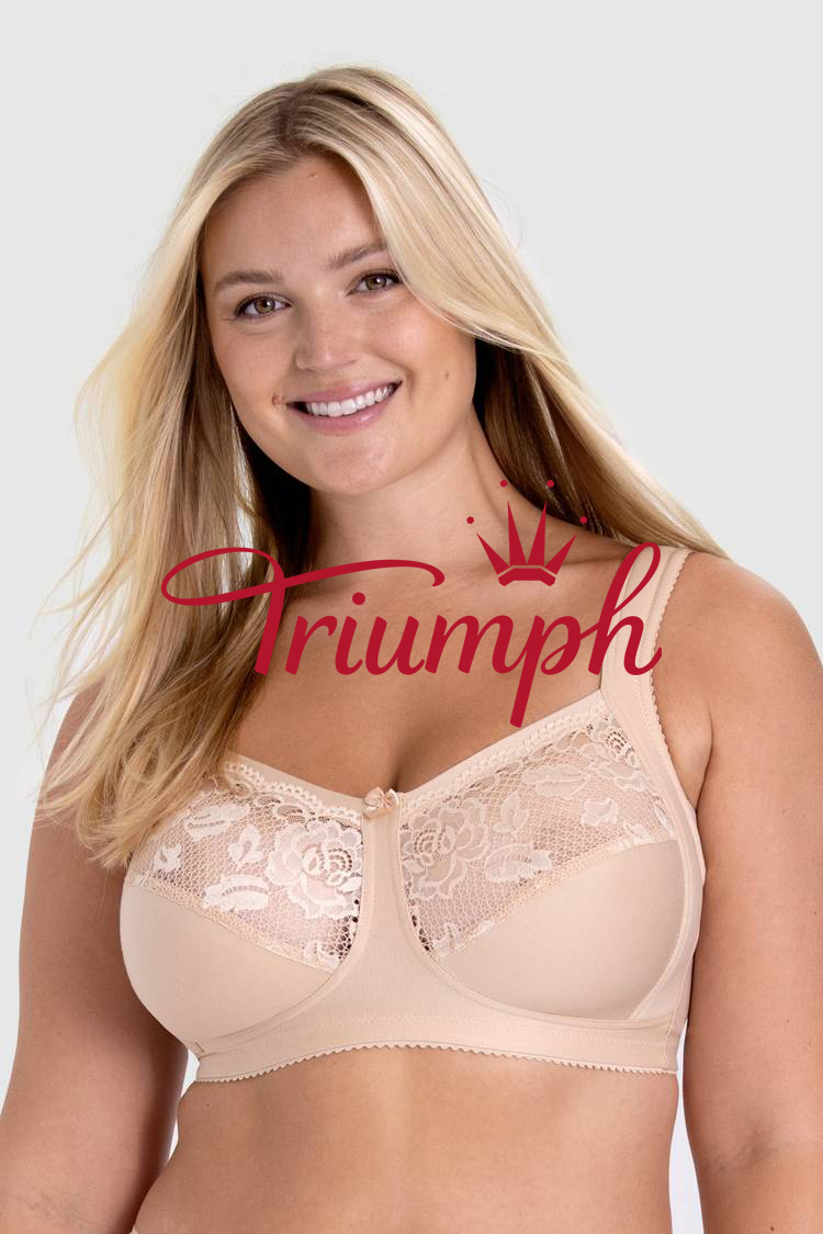 Triumph - 3 db (75A-110F) 💝Lovely Lace Support melltartó