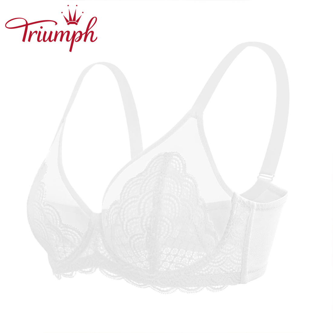 💖Triumph 3 db-Nagy méretű csipke melltartó
