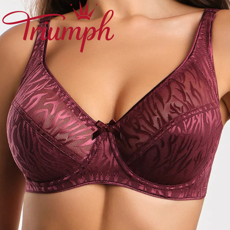 👙TRIUMPH – [3 darab.]🔥Push-up nélküli merevítős melltartó, sima