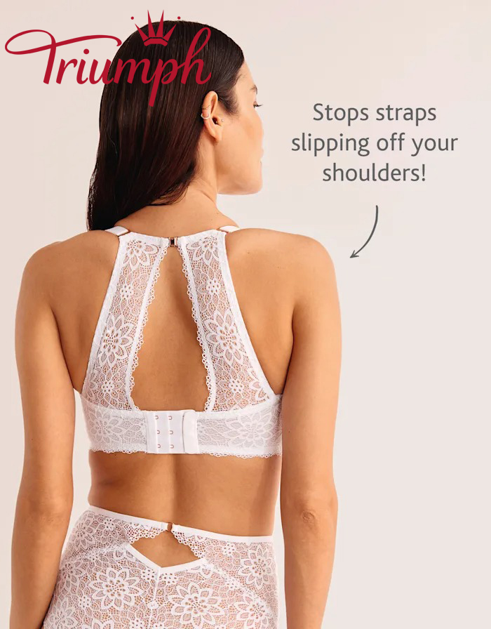 💖Triumph® 3 részes szett ✨rugalmas csipke Alsónemű szett (alsónemű + bugyi)