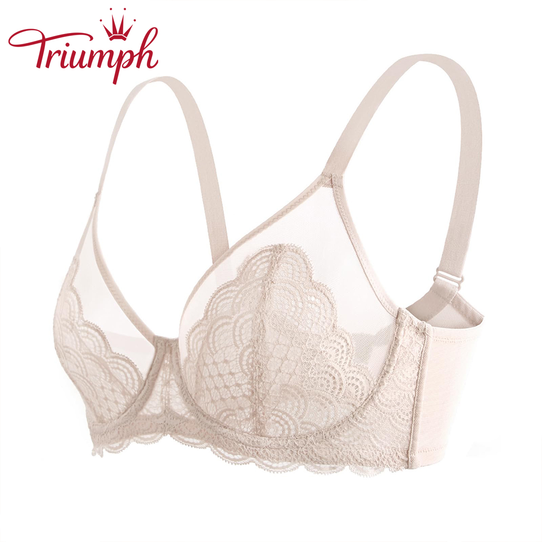 💖Triumph 3 db-Nagy méretű csipke melltartó