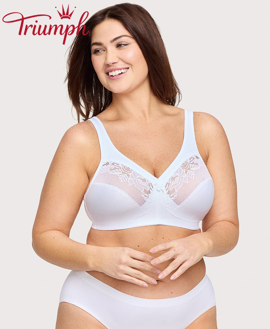 [Copy]Triumph - 3 db (75A-110F) 💝Nagy méretű melltartó drót nélkül