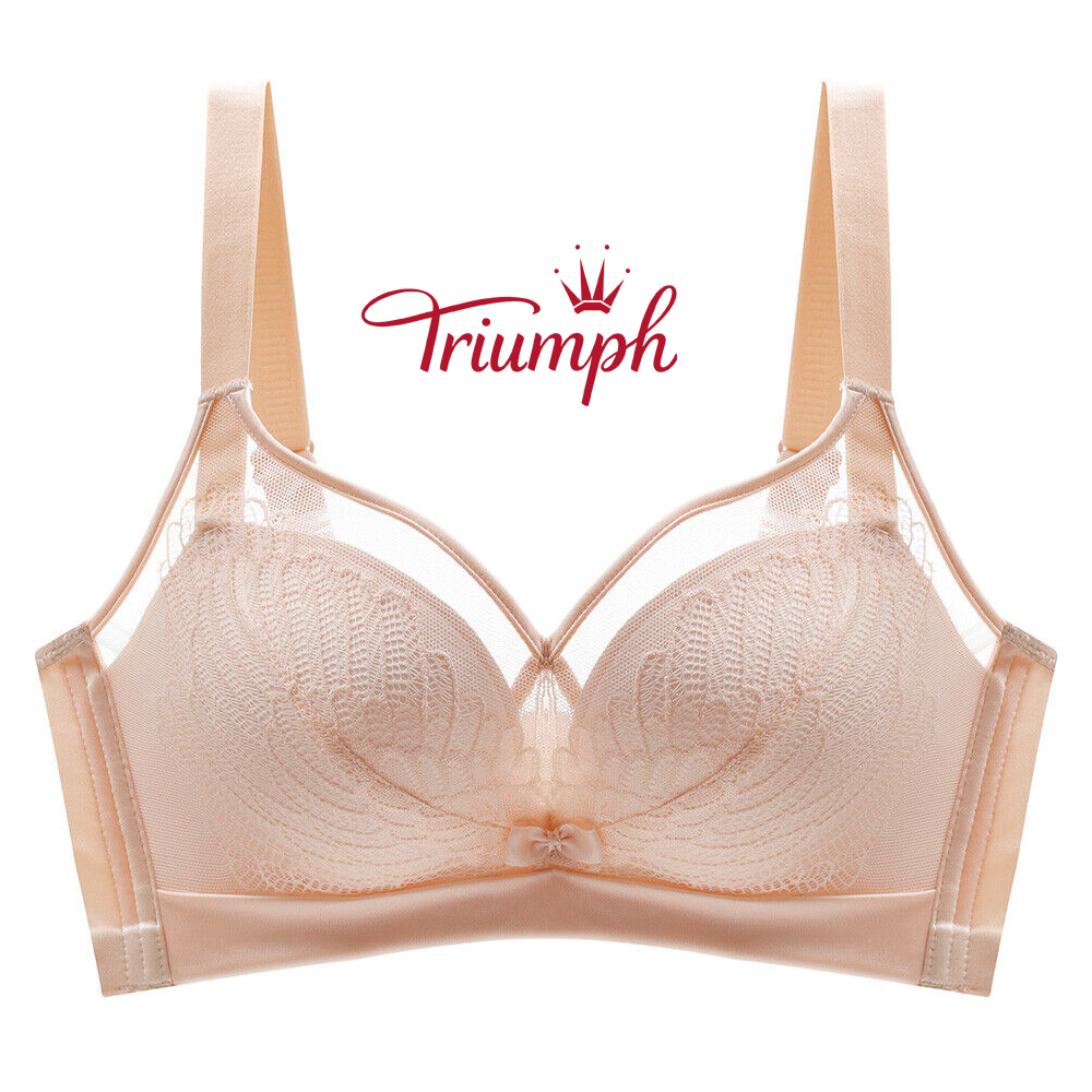 Triumph - 3 csomagos💥 - vezeték nélküli push up melltartó szexi fehérnemű