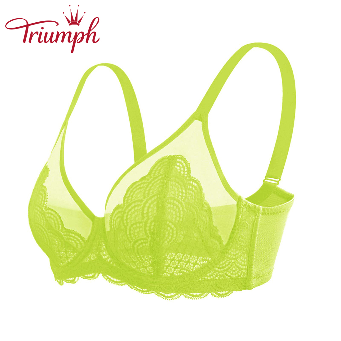 💖Triumph 3 db-Nagy méretű csipke melltartó