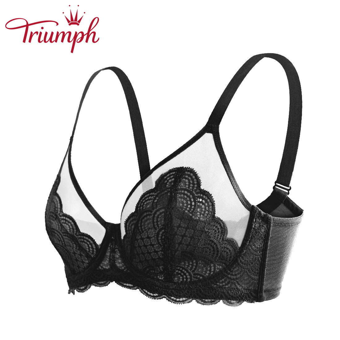 💖Triumph 3 db-Nagy méretű csipke melltartó