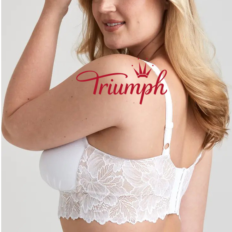 Triumph- 3 darab 💝Kényelmes push-up melltartó tiszta pamutból✨✨(75A-120H)