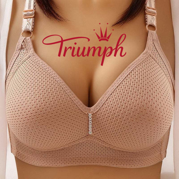 Női Triumph-Plus méretű vezeték nélküli fehérnemű [M-5XL]
