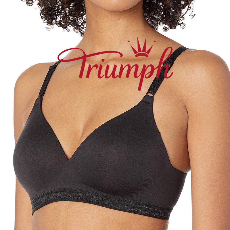 Triumph - 3db (75A-110F) 💝Puha, enyhén bélelt komfort melltartó✨