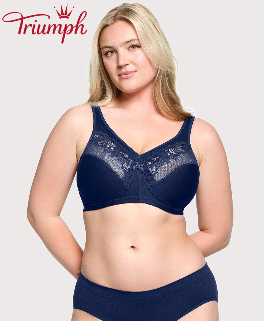 [Copy]Triumph - 3 db (75A-110F) 💝Nagy méretű melltartó drót nélkül
