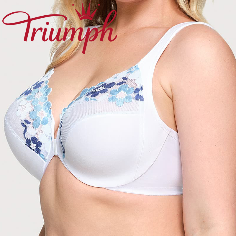 👙TRIUMPH – [3 darab.]🔥2025 Elölzárható Pamut Melltartó
