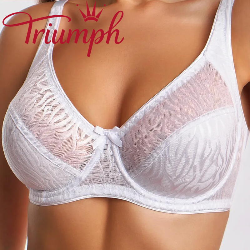 👙TRIUMPH – [3 darab.]🔥Push-up nélküli merevítős melltartó, sima