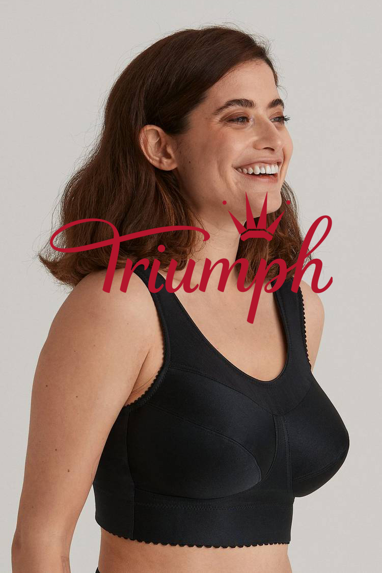 Triumph - 3db (75A-110F) 💝Vezeték nélküli pamut melltartó✨