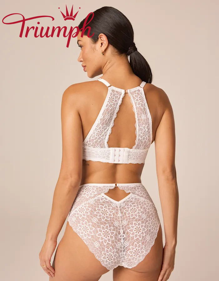 💖Triumph® 3 részes szett ✨rugalmas csipke Alsónemű szett (alsónemű + bugyi)