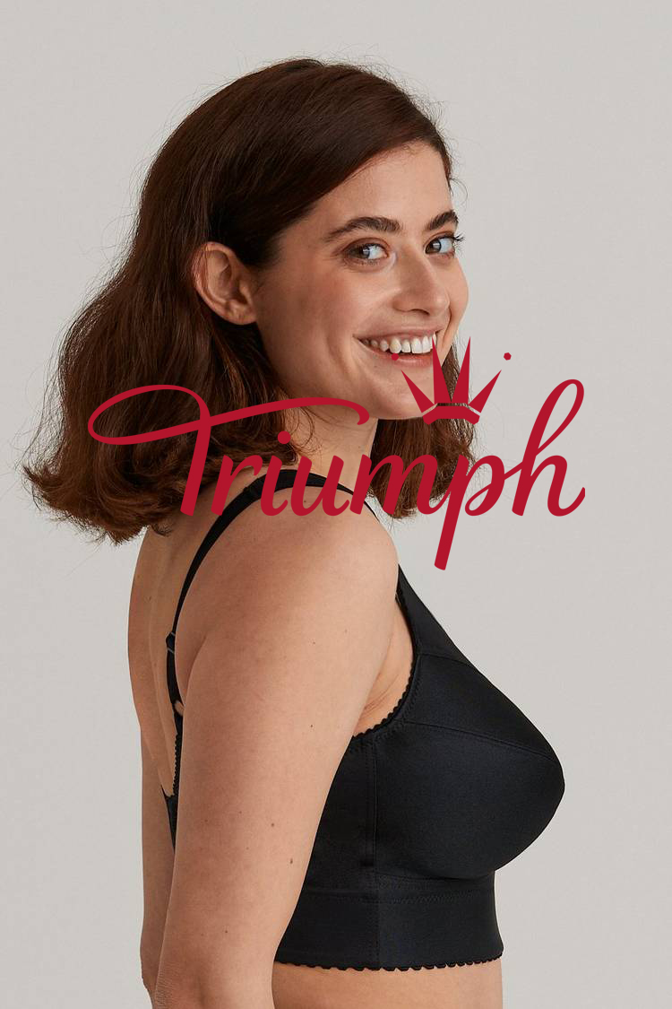 Triumph - 3db (75A-110F) 💝Vezeték nélküli pamut melltartó✨