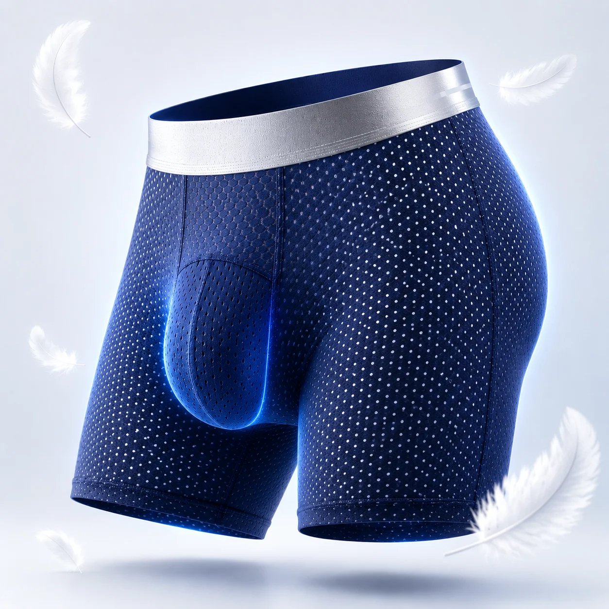 2026-OS KIÁRUSÍTÁS AirFlex™ Prémium Szivárgásmentes IceSilk Mesh Férfi Boxer Alsó