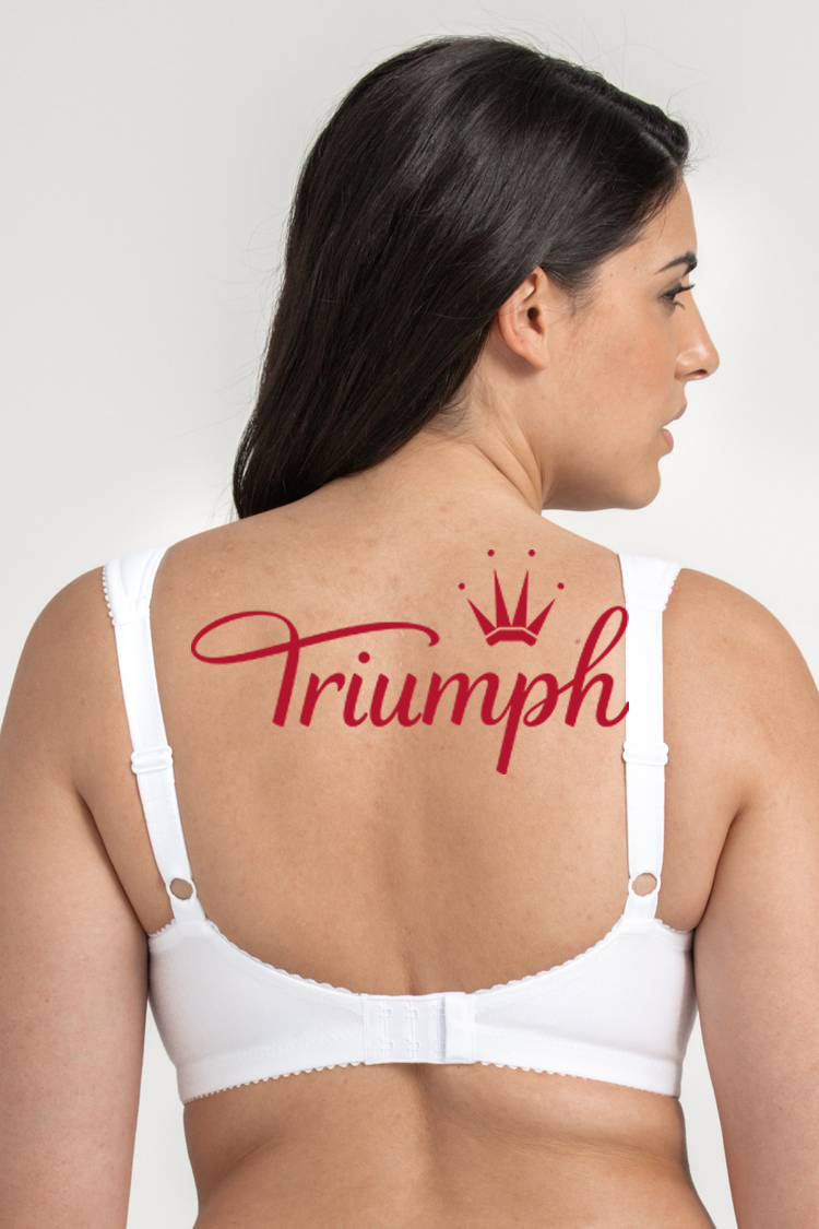 Triumph - 3 db (75A-110F) 💝Pamut csipke vezeték nélküli melltartó