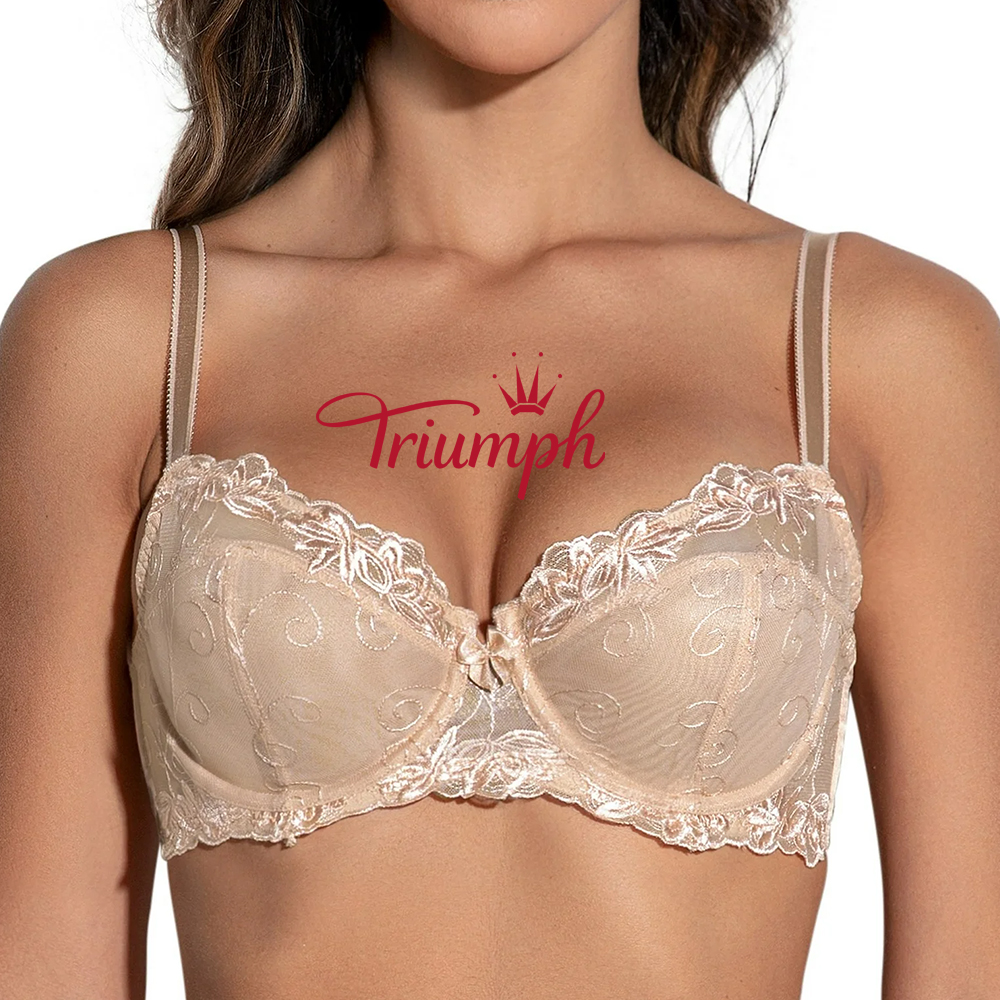 Triumph - 3 csomagos💥 - Szexi és kényelmes push-up melltartó vezeték nélkül