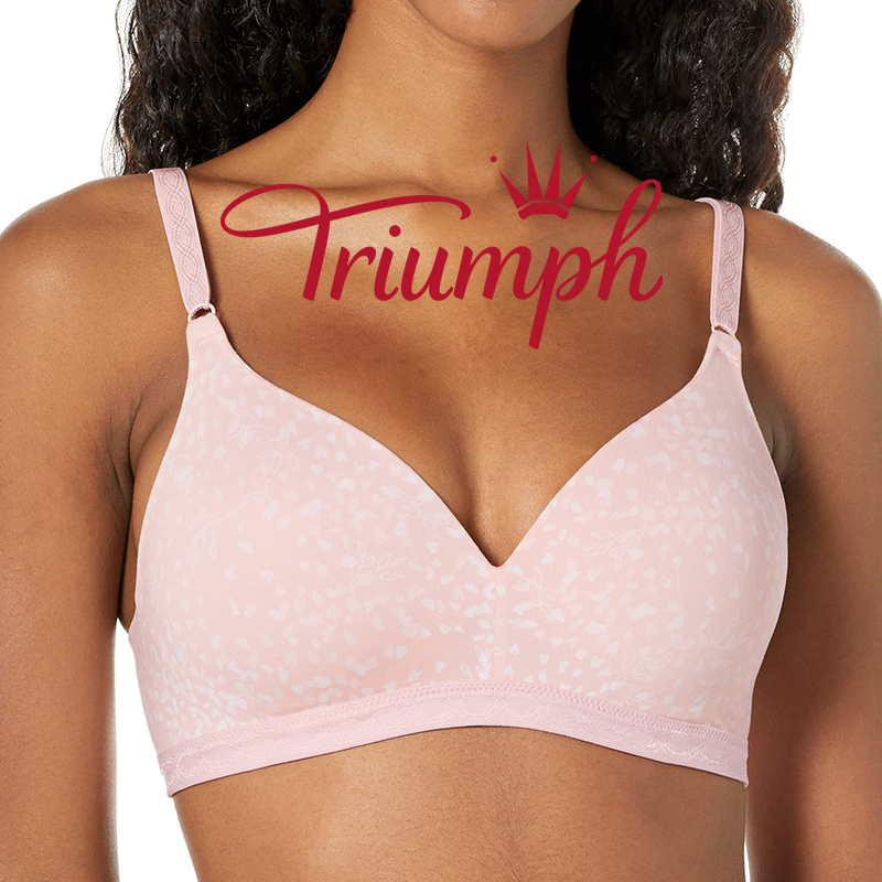 Triumph - 3db (75A-110F) 💝Puha, enyhén bélelt komfort melltartó✨