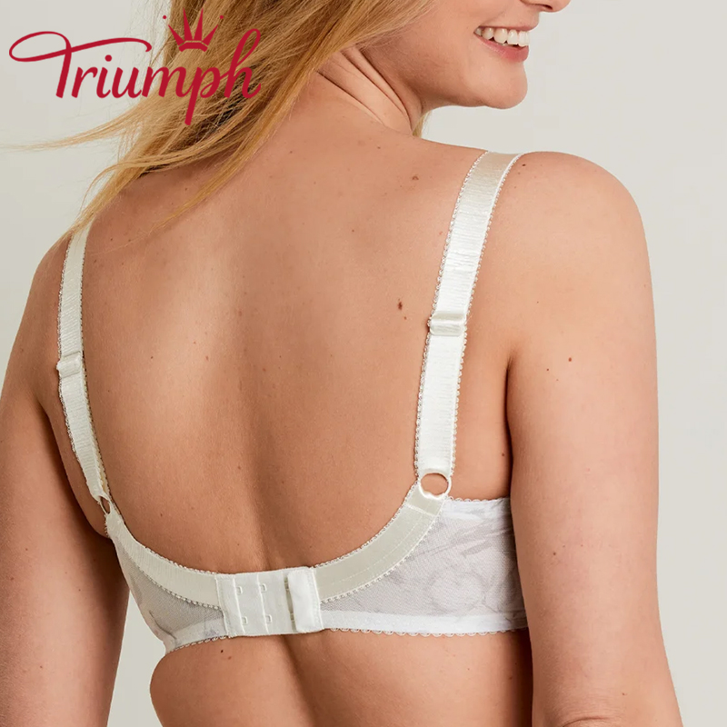 Triumph - 3 részes 🔥Hímzett teljes kupa melltartó❤️