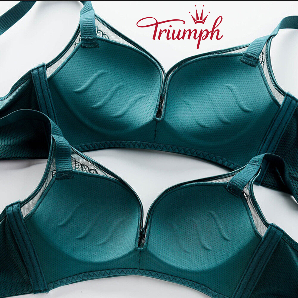 Triumph - 3 csomagos💥 - vezeték nélküli push up melltartó szexi fehérnemű