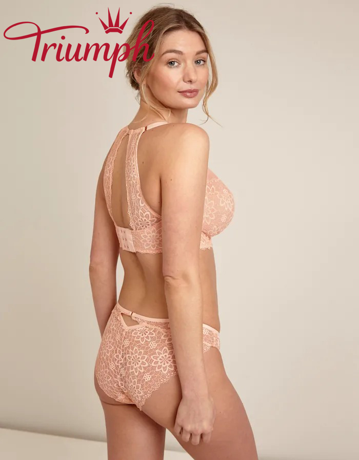 💖Triumph® 3 részes szett ✨rugalmas csipke Alsónemű szett (alsónemű + bugyi)