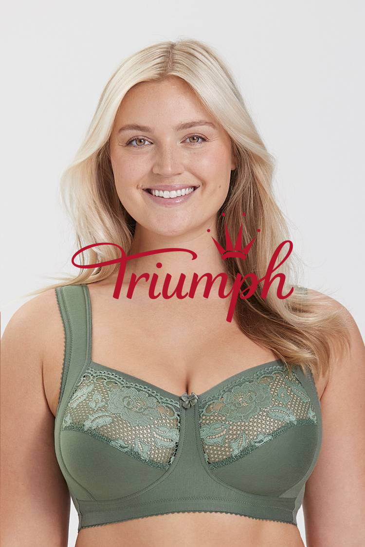 Triumph - 3 db (75A-110F) 💝Lovely Lace Support melltartó