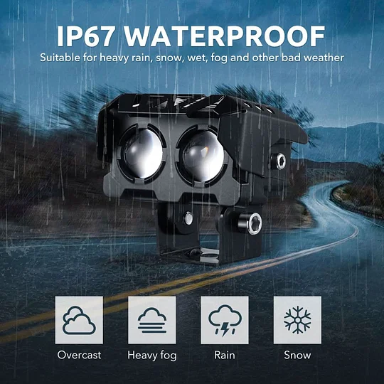 LED-es távolsági reflektor